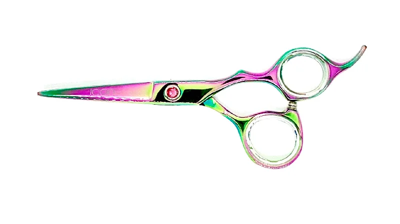 4.5"" ICON Multi-Color Professional Point Cutting Scissors ICT-550