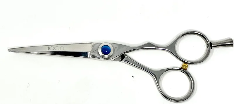 5.5"" ICON Chrome ""The Basic Detailer"" Point Cutting Shears ICT-196