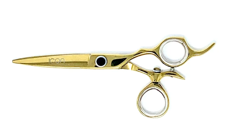 6"" ICON Gold Titanium Swivel Thumb Shears ICT-125A