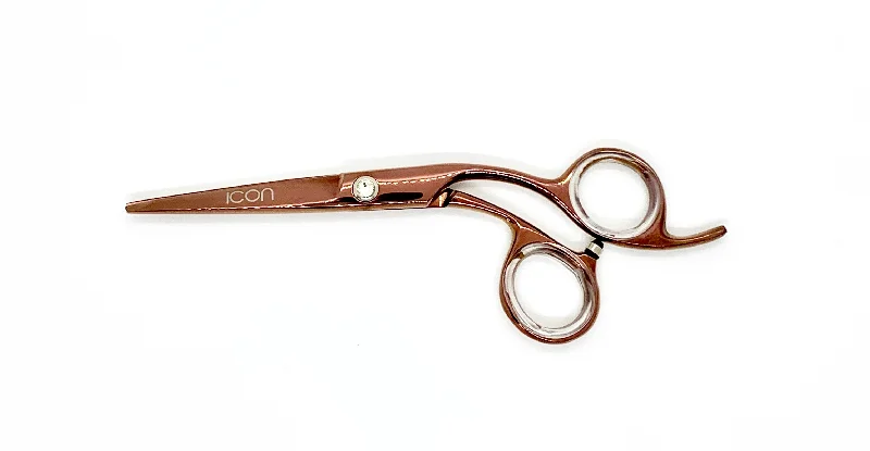 5.5"" ICON Rose Gold Titanium Crane Shears ICT-163