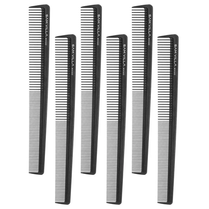 Black / 6-Pack Combs