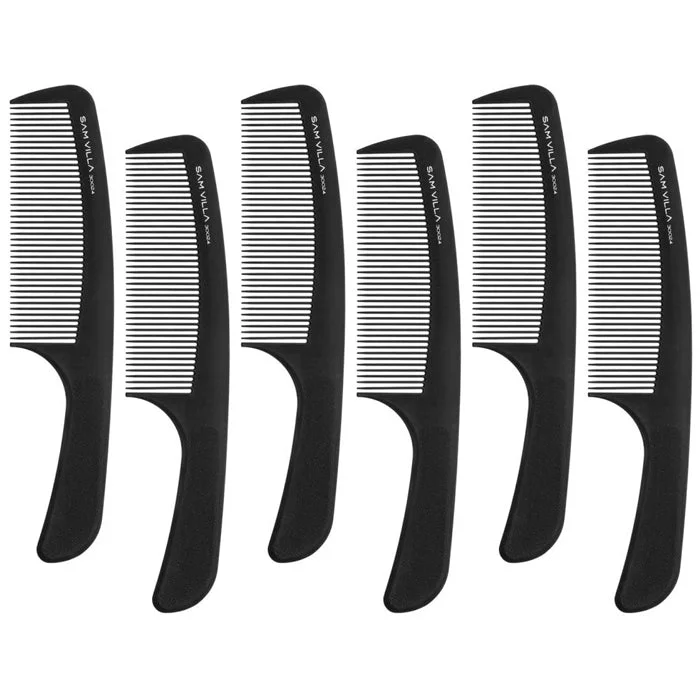 Black / 6-Pack Combs