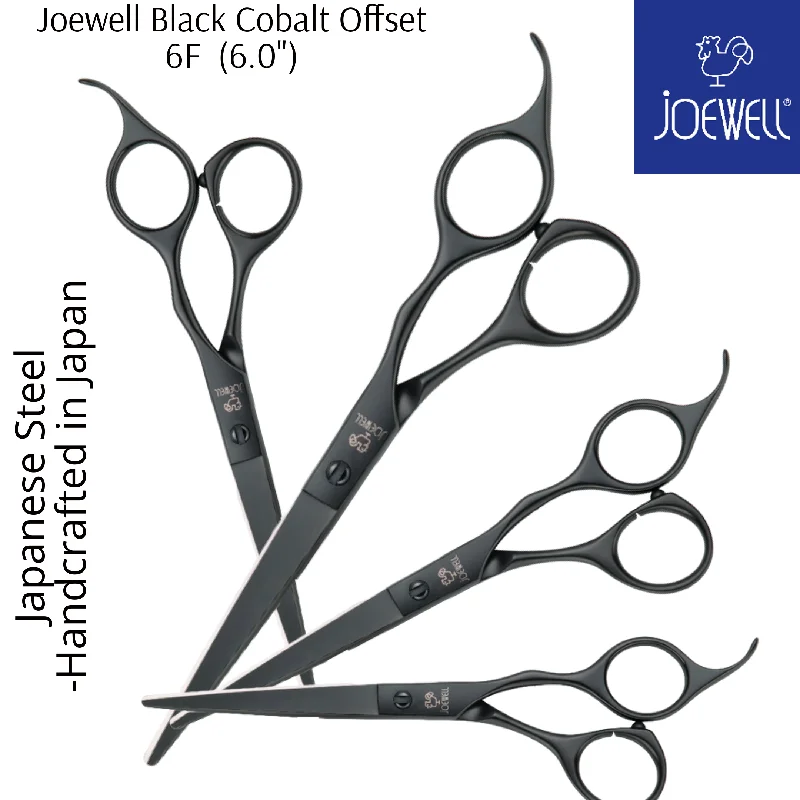 Joewell Black Cobalt Offset 6F  (6.0"") Japanese Steel - Handcrafted in Japan