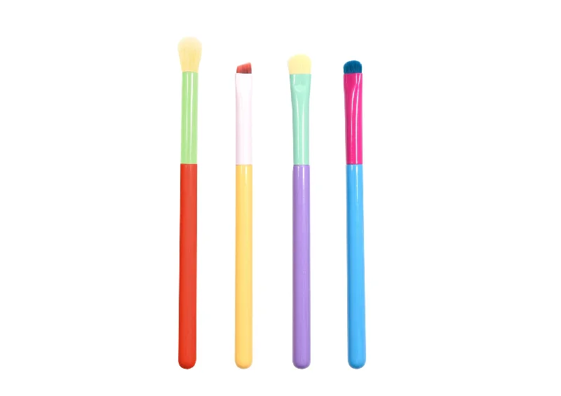 Miniso Rainbow Series Eye Makeup Brush Set (4 Pcs)