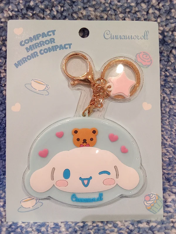 Miniso Sanrio Character Pendant Compact Mirror (Cinnamoroll)