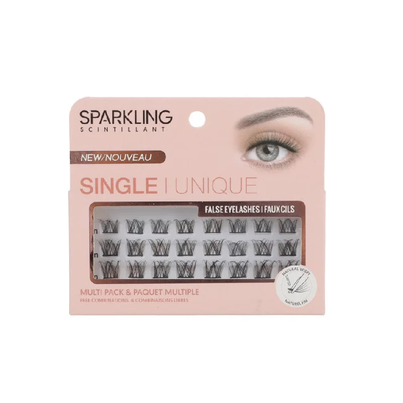 Miniso Sparkling Star Series Single Cluster False Eyelashes (24 pcs, 02)