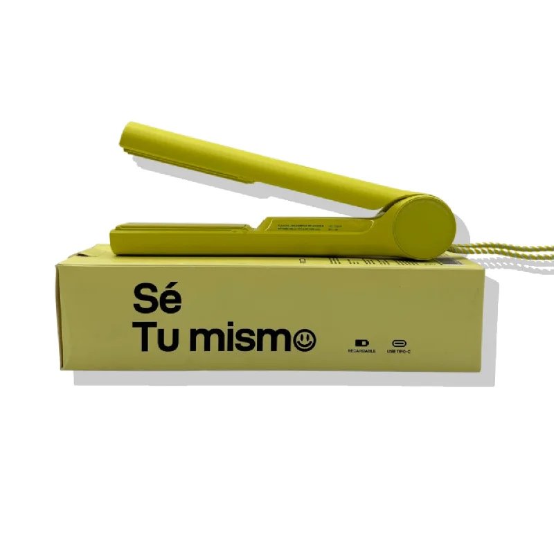 Mini Plancha De Cabello Inalámbrica Usb Ricco