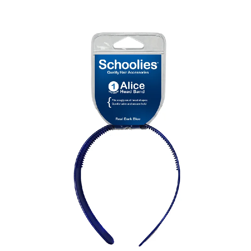 Schoolies Alice Head Band - Real Dark Blue