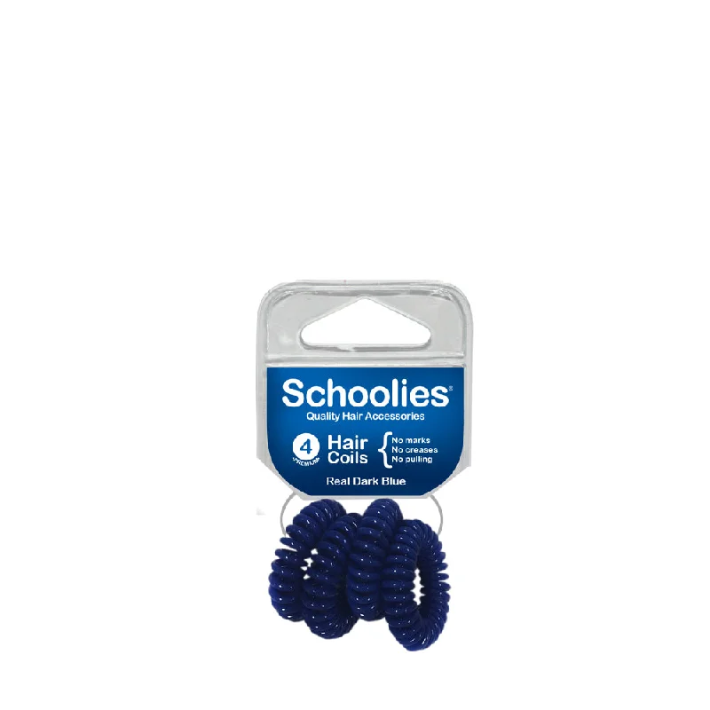 Schoolies Hair Coils - Real Dark Blue