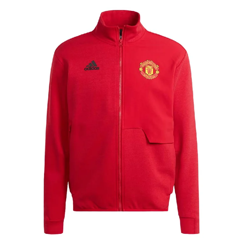 Men's Three-Quarter Sleeved Topsadidas - Men's Manchester United Anthem Jacket (IA8564)