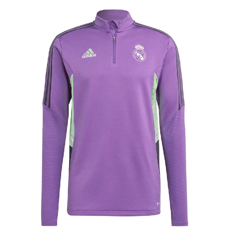 Men's Shirts with Embellished Collarsadidas - Men's Real Madrid 22/23 Training Top (HT8803)