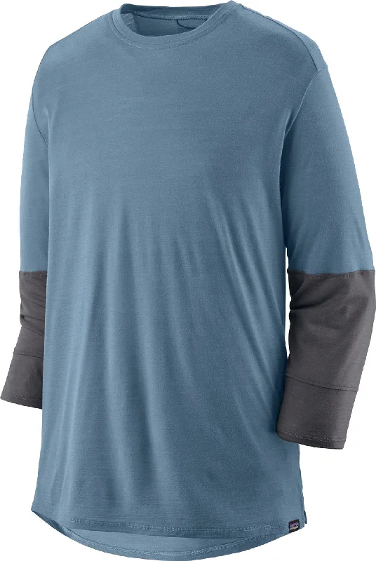 Men's Long-Sleeved ShirtsMerino Blend 3/4 Sleeve Bike Jersey - Men's|-|Maillot vélo à manches 3/4 en mélange mérinos - Homme Men's Long-Sleeved ShirtsMerino Blend 3/4 Sleeve Bike Jersey - Men's|-|Maillot vélo à manches 3/4 en mélange mérinos - Homme