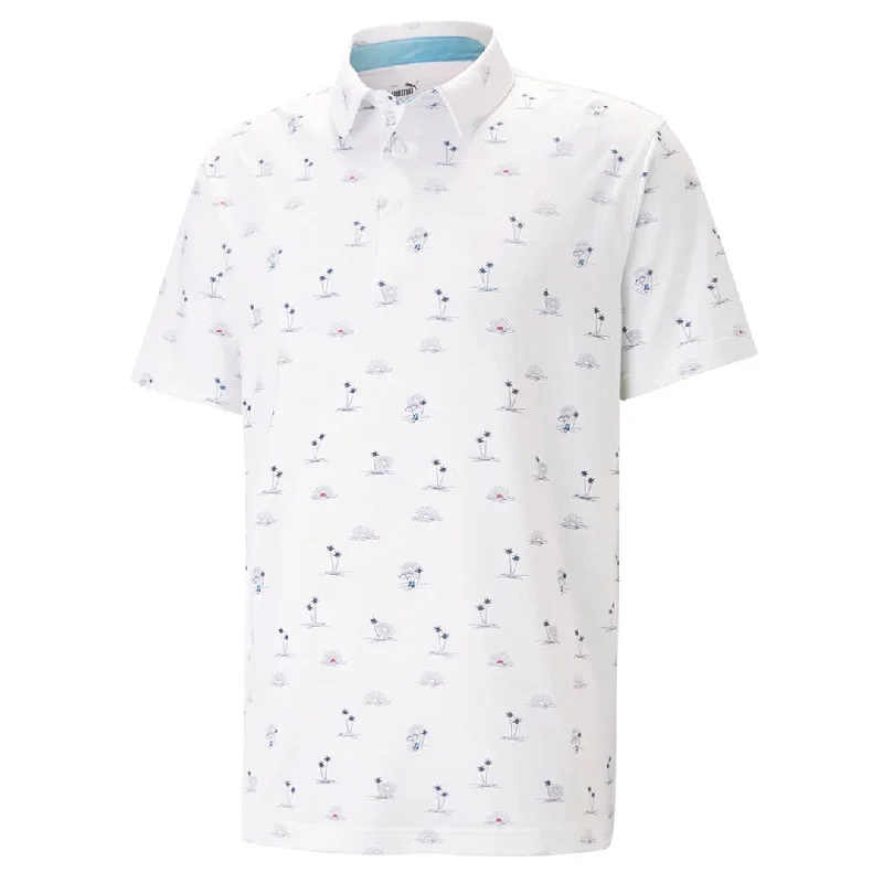 Casual Men's T-ShirtsPuma - Men's Cloudspun Horizons Polo (538756 01)